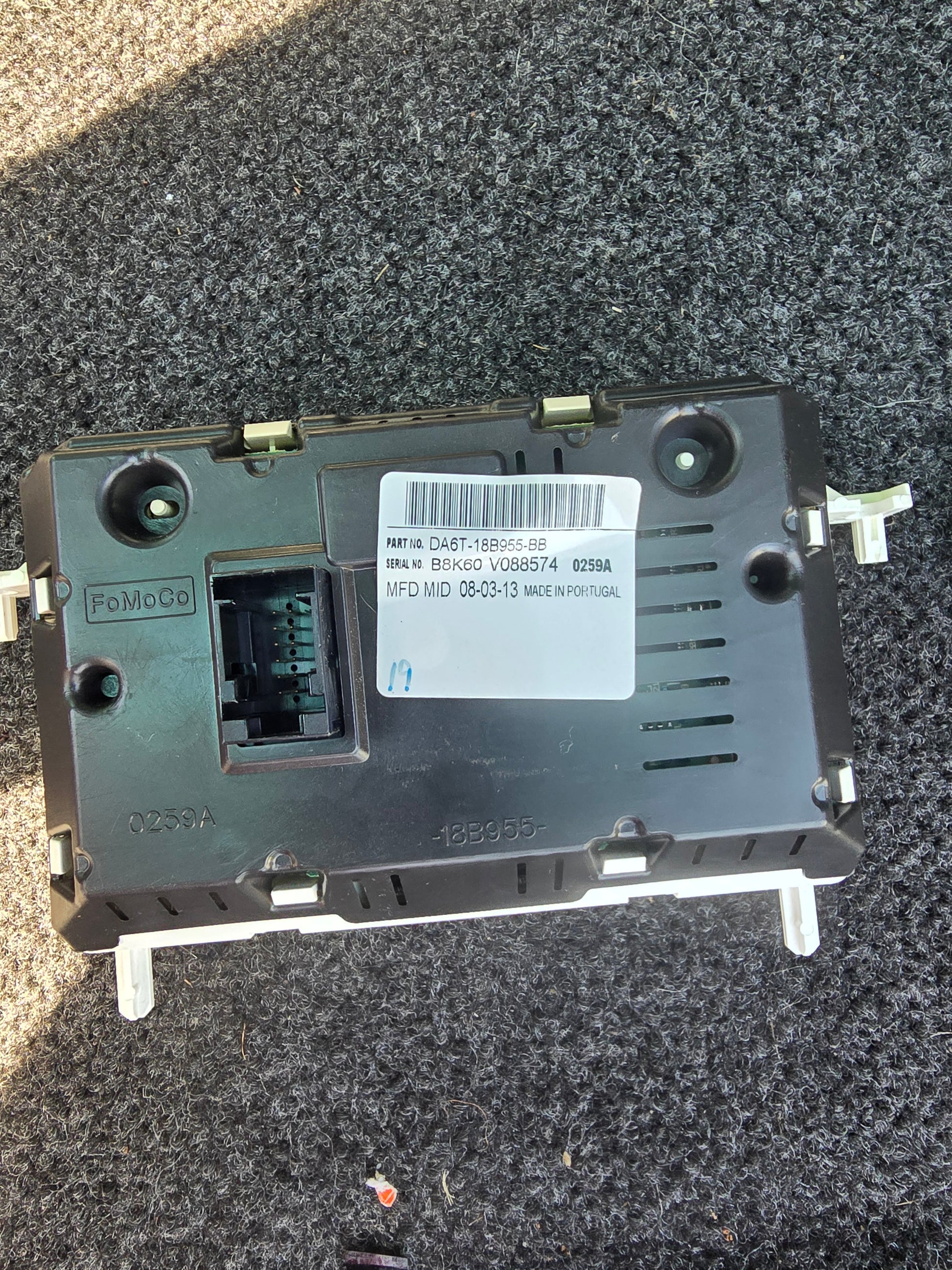 Radio original Ford Fiesta 2013 – Usado en buen estado