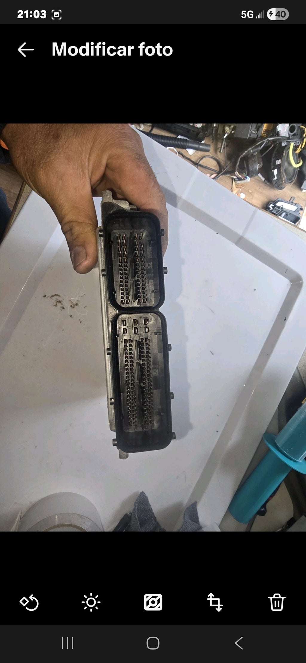 VW Jetta 2006 ECU Engine Computer 1K0 907 115 B | Bosch 0 261 S02 080 | OEM