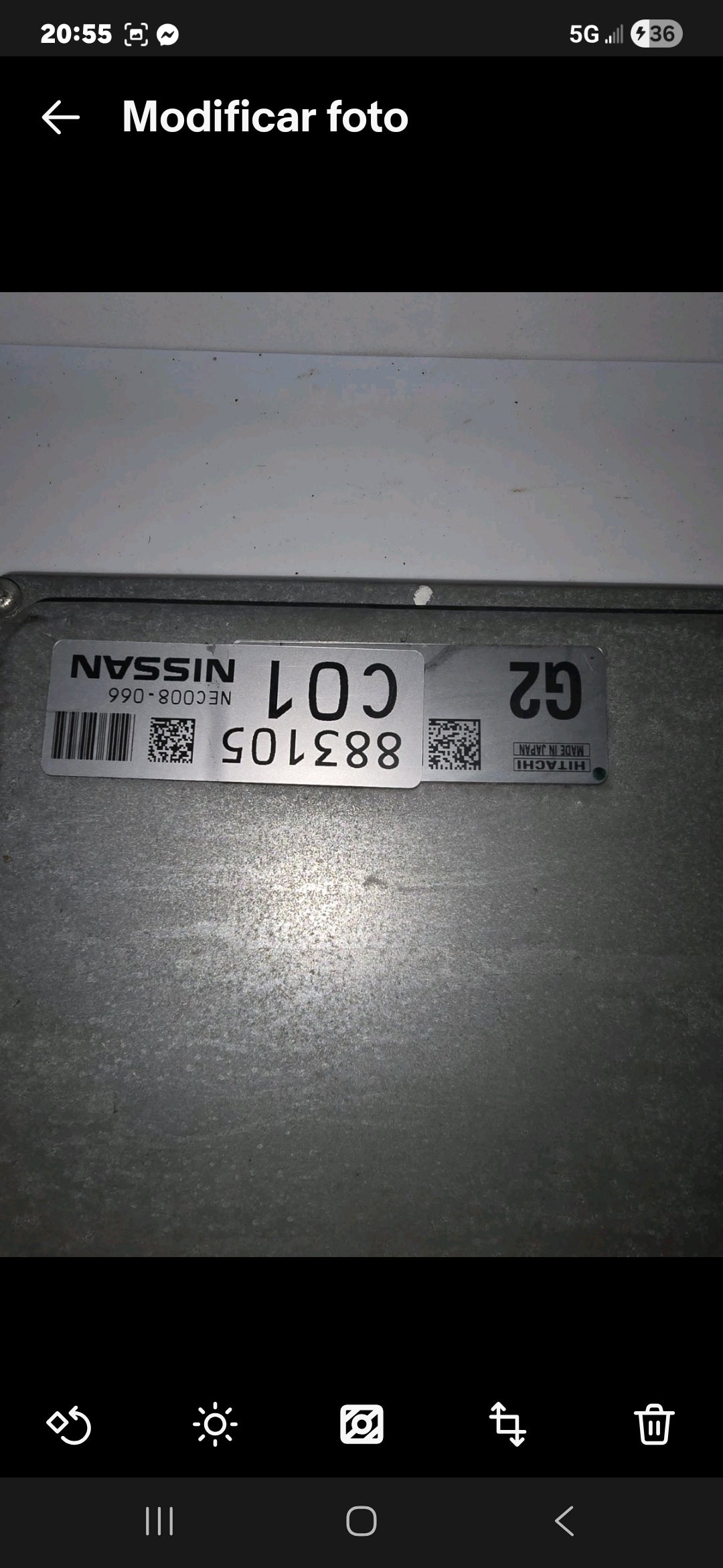 2013 Nissan Pathfinder Engine Control Module ECU ECM – C01 8837105 NECOO8-066