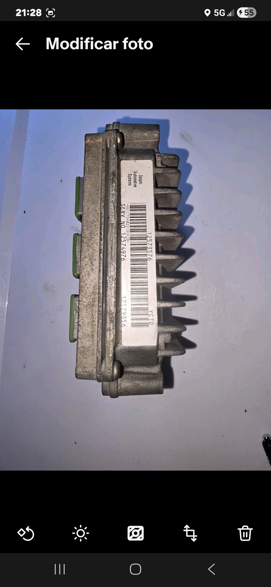 OEM ECU PCM Engine Control Module 12573576 12574976 Delphi2003 Chevy Trailblazer