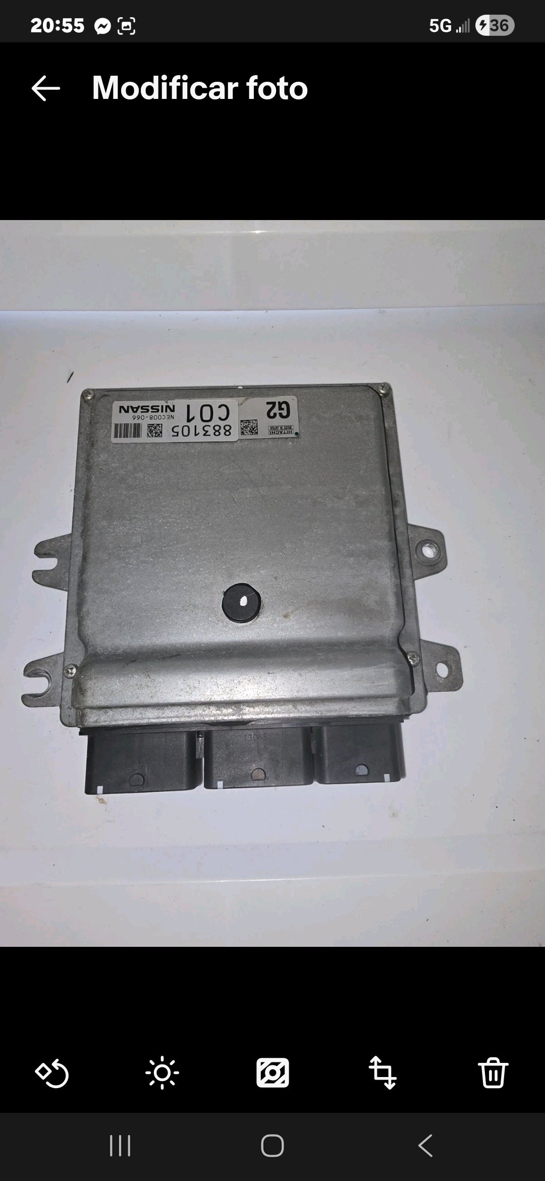2013 Nissan Pathfinder Engine Control Module ECU ECM – C01 8837105 NECOO8-066