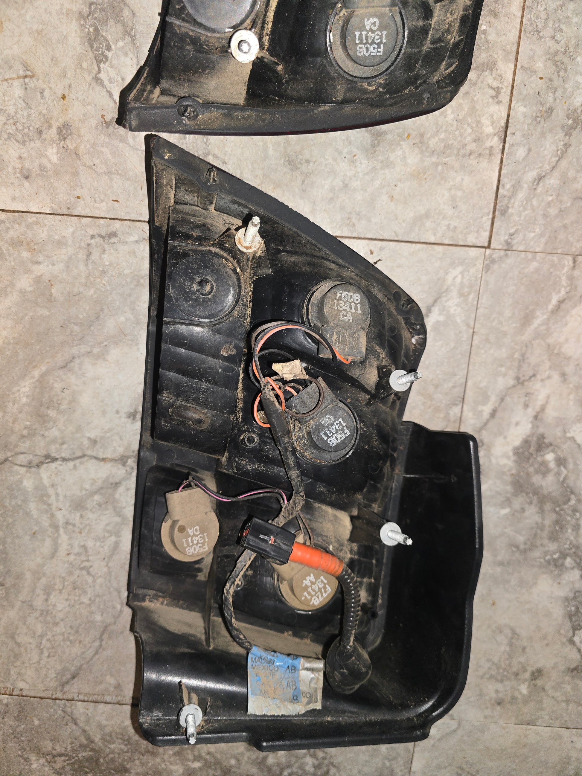 99-04 Ford Mustang Aftermarket Tail Lights Set LH RH Red Smoked – Free Shipping