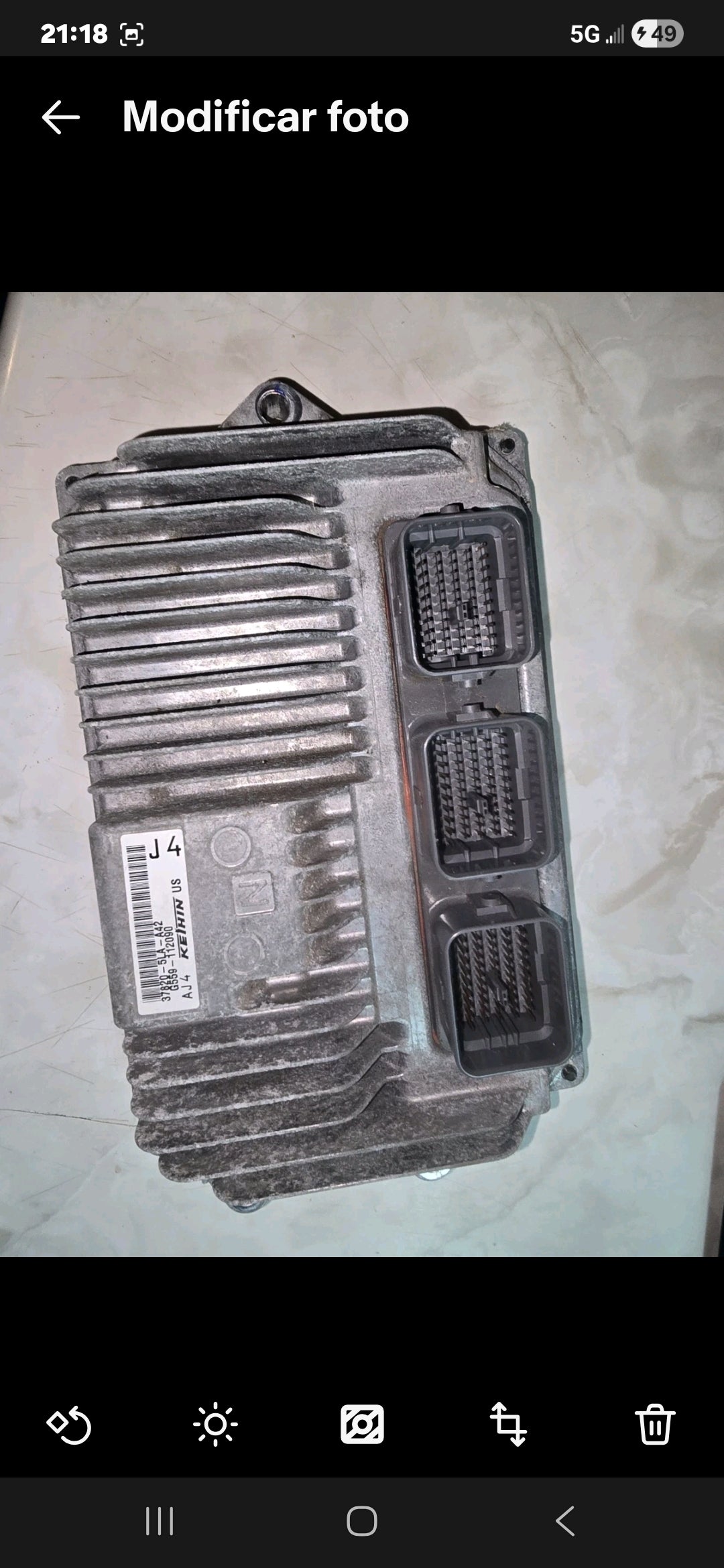 2015 Honda CR-V ECU Engine Computer 37820-5LA-A42 OEM Keihin”